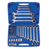 KING TONY Speed Wrench Set with TORX® Socket Set and Adapters 68 (un.) 91268MR