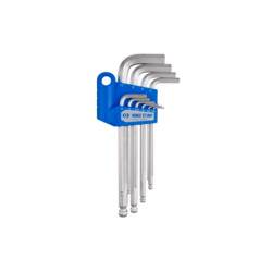 KING TONY 10-Piece Round-Headed Hexagon Socket Key Set