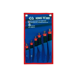 KING TONY Sheathed Pin Punch Set 6 (un.)