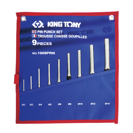 KING TONY 9 (un.) Punch Set 1009PRN