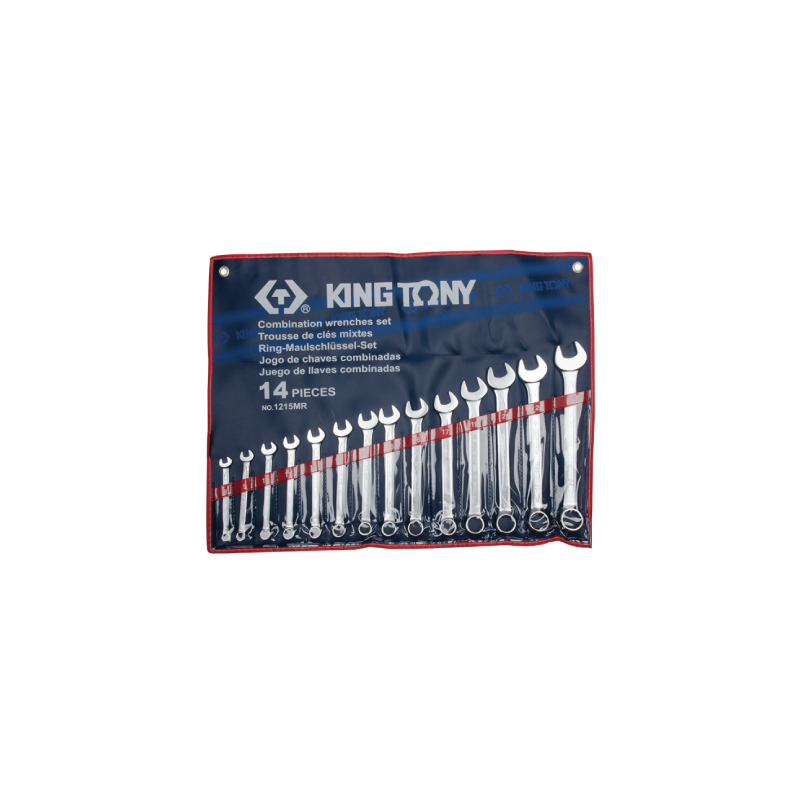 Combination Metric Wrench Set 14 Pieces KT1215MR KING TONY