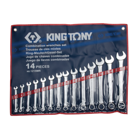 Combination Metric Wrench Set 14 Pieces KT1215MR KING TONY