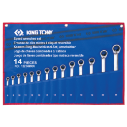 KING TONY 14 (un.) Speed Wrench Set 12214MRN