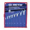 KING TONY 8 (un.) Open-side Speed Wrench Set 14108SRN