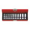 KING TONY 1/4' Socket Set Inch Size 11 (un.) 2511MR