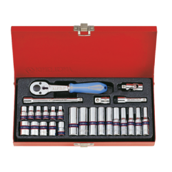KING TONY 26 Pieces 1/4” DR. Socket Wrench Set