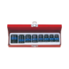 KING TONY 1/2” DR. Thin Wall Impact Metric Socket Set Internal Hexagon 8 Pieces