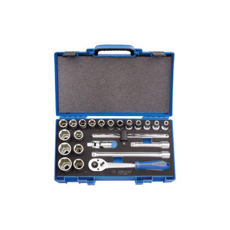 KING TONY 1/2' Socket Set 23 (un.) 4523MRV01