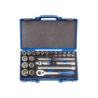 KING TONY 1/2' Socket Set 23 (un.) 4523MRV01