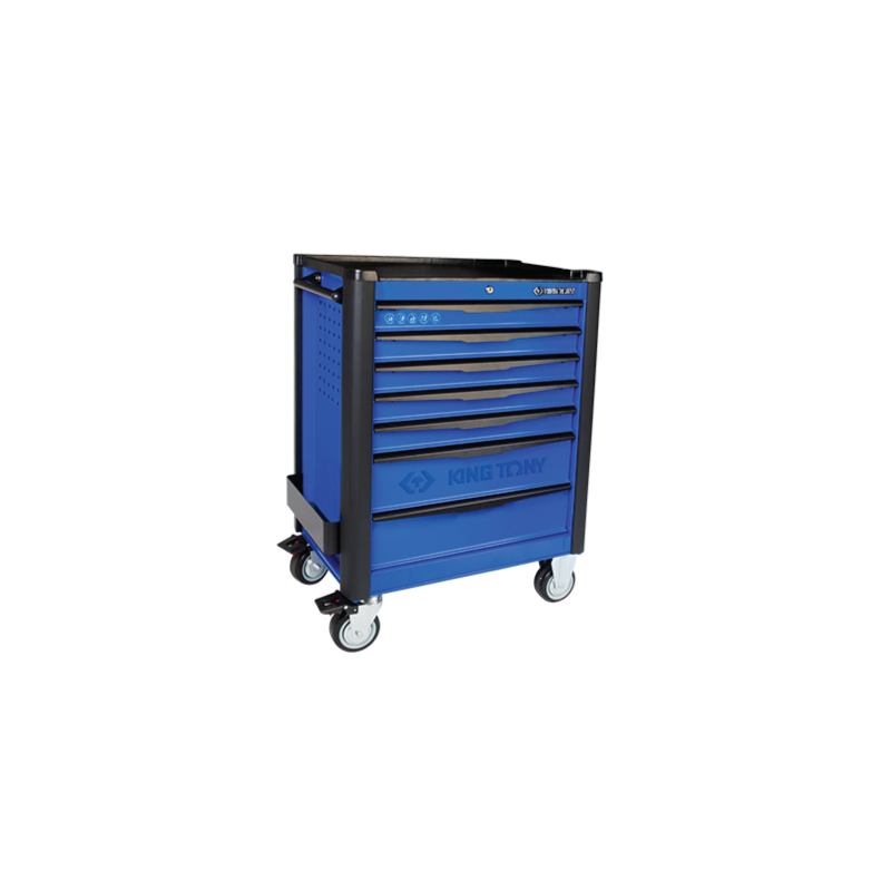 KING TONY Bumper + Tool Trolley Blue KING TONY Bumper + Tool Trolley Blue