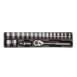 KING TONY 1/2' Socket and Accessory Module Set 20 (un.) 9-4319MR