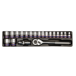 KING TONY 1/2' Socket and Accessory Module Set 20 (un.) 9-4319MR05