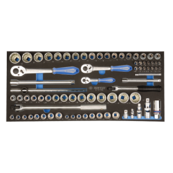 KING TONY Combination Tool Set for Tool Chest and Trolley 77 (un.) 9-90310MR