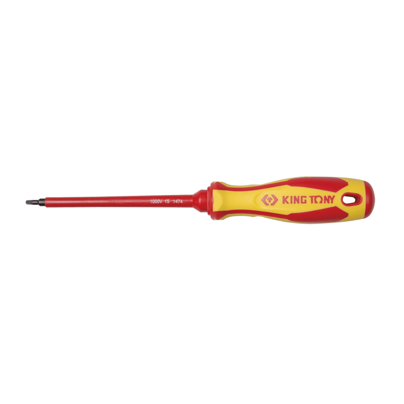 KING TONY VDE Insulated Square Screwdriver 150mm