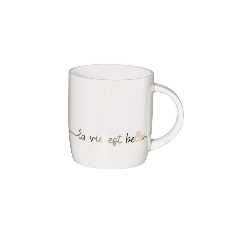 Caneca Ø8,7cm La Vie et Belle - Linia