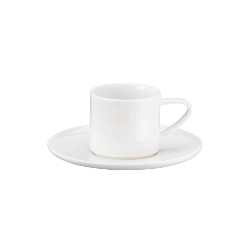 Espresso Cup With Saucer Stackable - À Table Espresso Cup With Saucer Stackable - À Table
