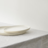 Plate Sparkling White ø27cm - Re:Glaze