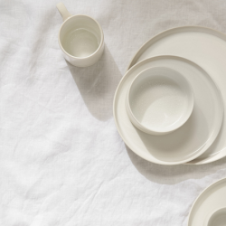 Plate Sparkling White ø27cm - Re:Glaze