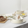Plate Sparkling White ø27cm - Re:Glaze