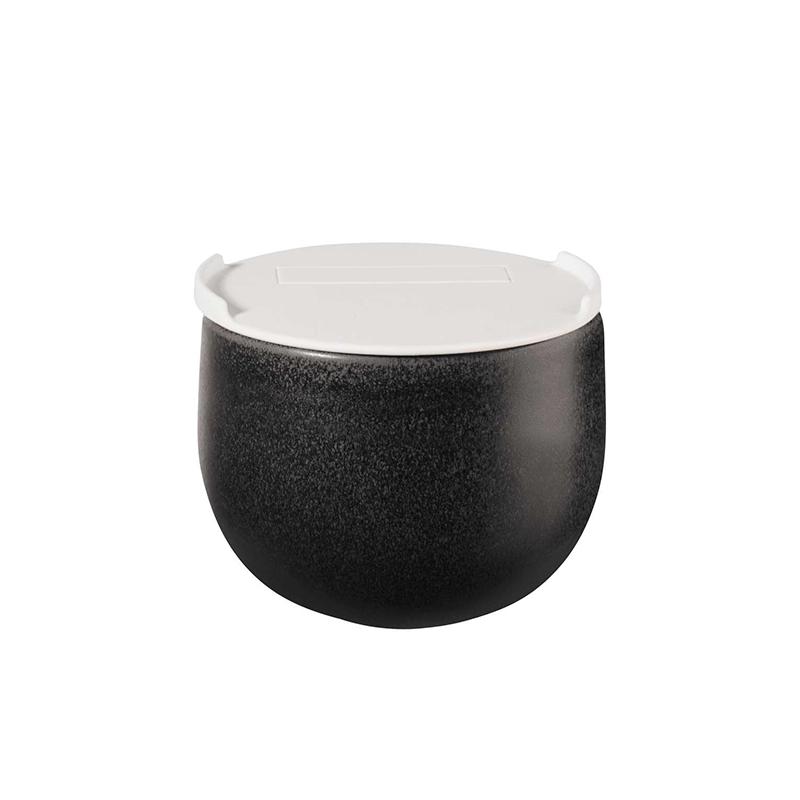 Tarro Negro Ø9,5cm - Grande