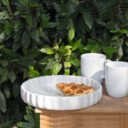 Tarteira Refratária Ø28Cm - Grande