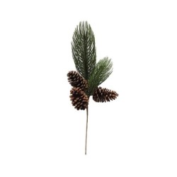 XL Branch of Pinetree with Cone - Deko