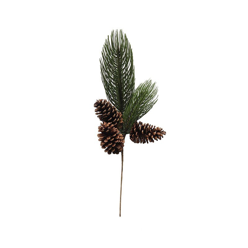 XL Branch of Pinetree with Cone - Deko