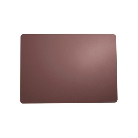 Placemat Plum - Leder