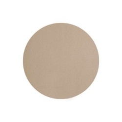 Placemat Round - Leder