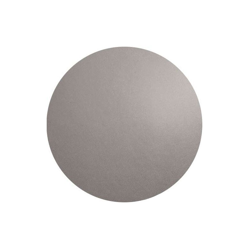 Placemat Round - Leder