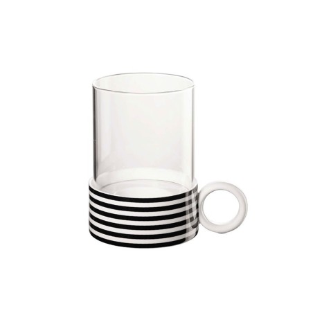 TeaLight Holder Stripes ø8,4cm - New Memphis