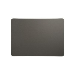 Placemat - Leder Rough Graphit