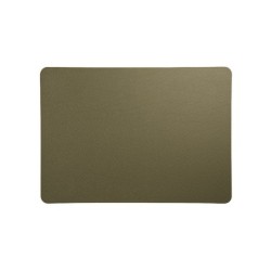 Placemat - Leder Rough Olive