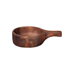 Wooden Bowl with Handle 22,5cm – Wood