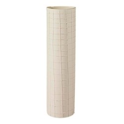 vase, squares *d. 9,5 cm, h. 31 cm, hand