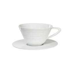 cappucchinocup w. saucer relief co 250ml