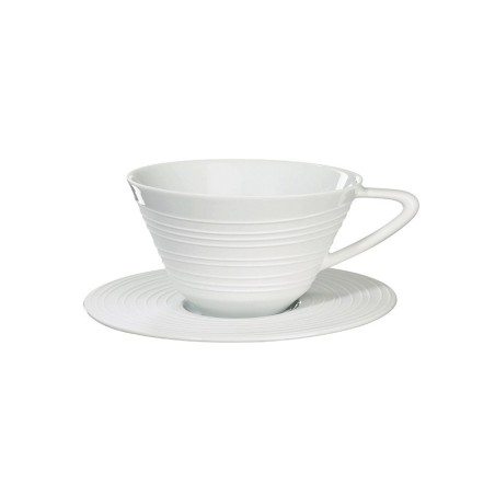 cappucchinocup w. saucer relief co 250ml