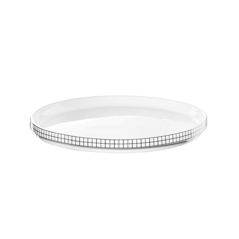 Set 2 Plates 'Squares' - Memphis Set 2 Plates 'Squares' - Memphis