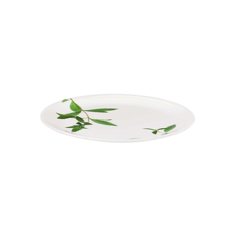 Dessert Plate Ø21cm - Leaves Dessert Plate Ø21cm - Leaves