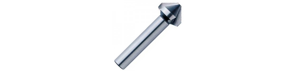 Slotted taper and deburring countersinke