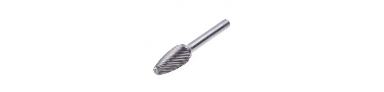 Tungsten Carbide Burr E tear drop (TRE)