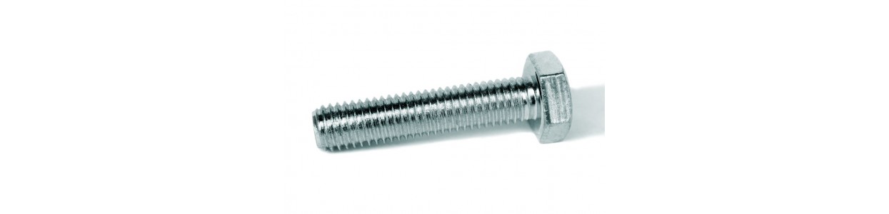DIN 960 Parafuso Sextavado Rosca Parcial